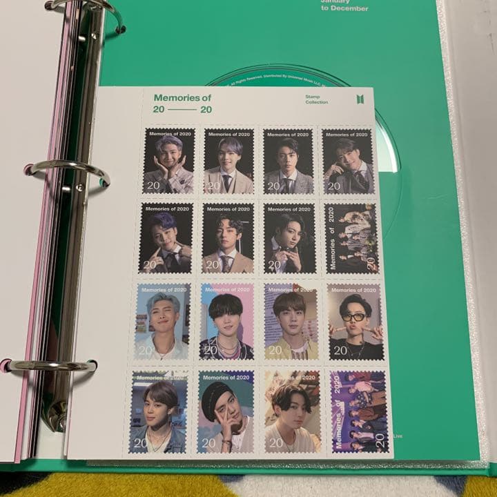 BTS Memories2020 トレカ付き