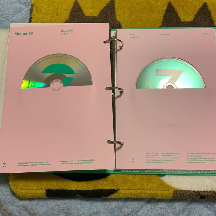 BTS Memories2020 トレカ付き