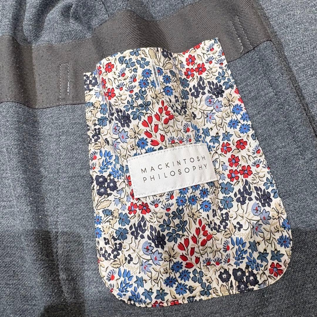 MACKINTOSH PHILOSOPHY 花柄リバティ アンコンジャケットXL