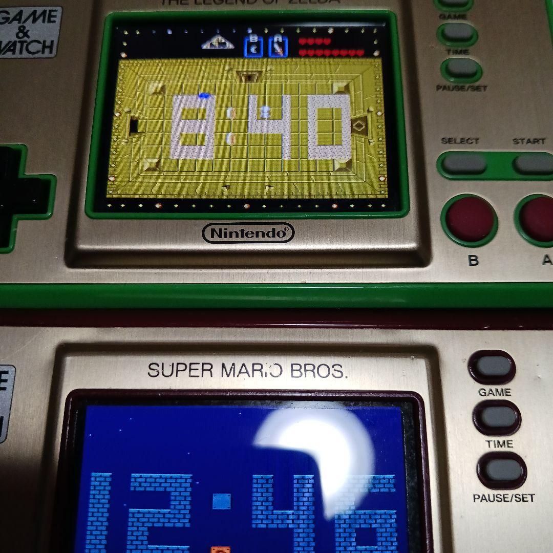 ゲーム&ウォッチ ゼルダの伝説&スーパーマリオ　本体のみ