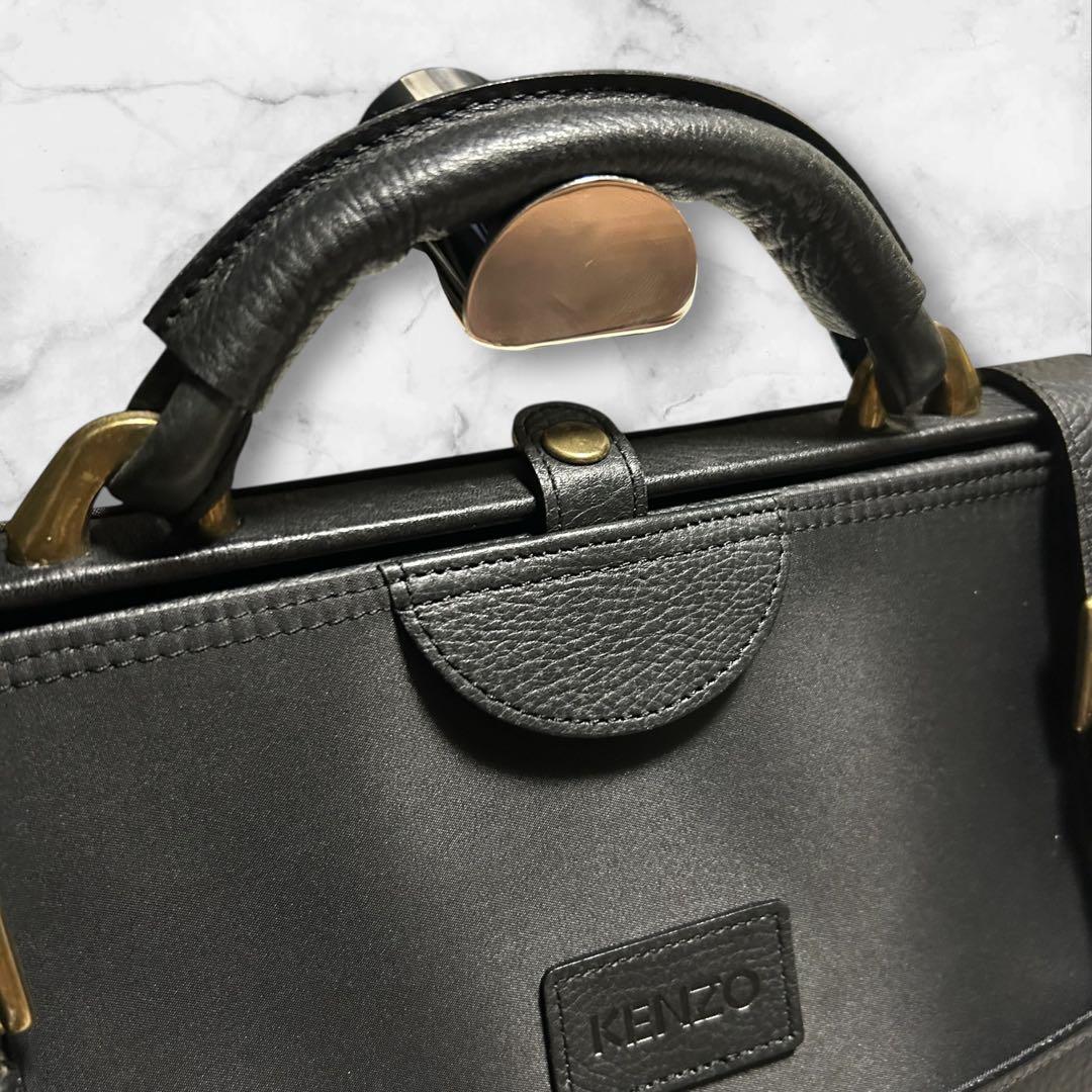 K極美品）KENZO ケンゾー 2Way ドクターバッグ　ボストンバッグ