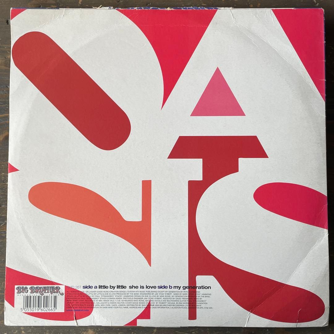 【LP】Oasis / little by little 12inレコード
