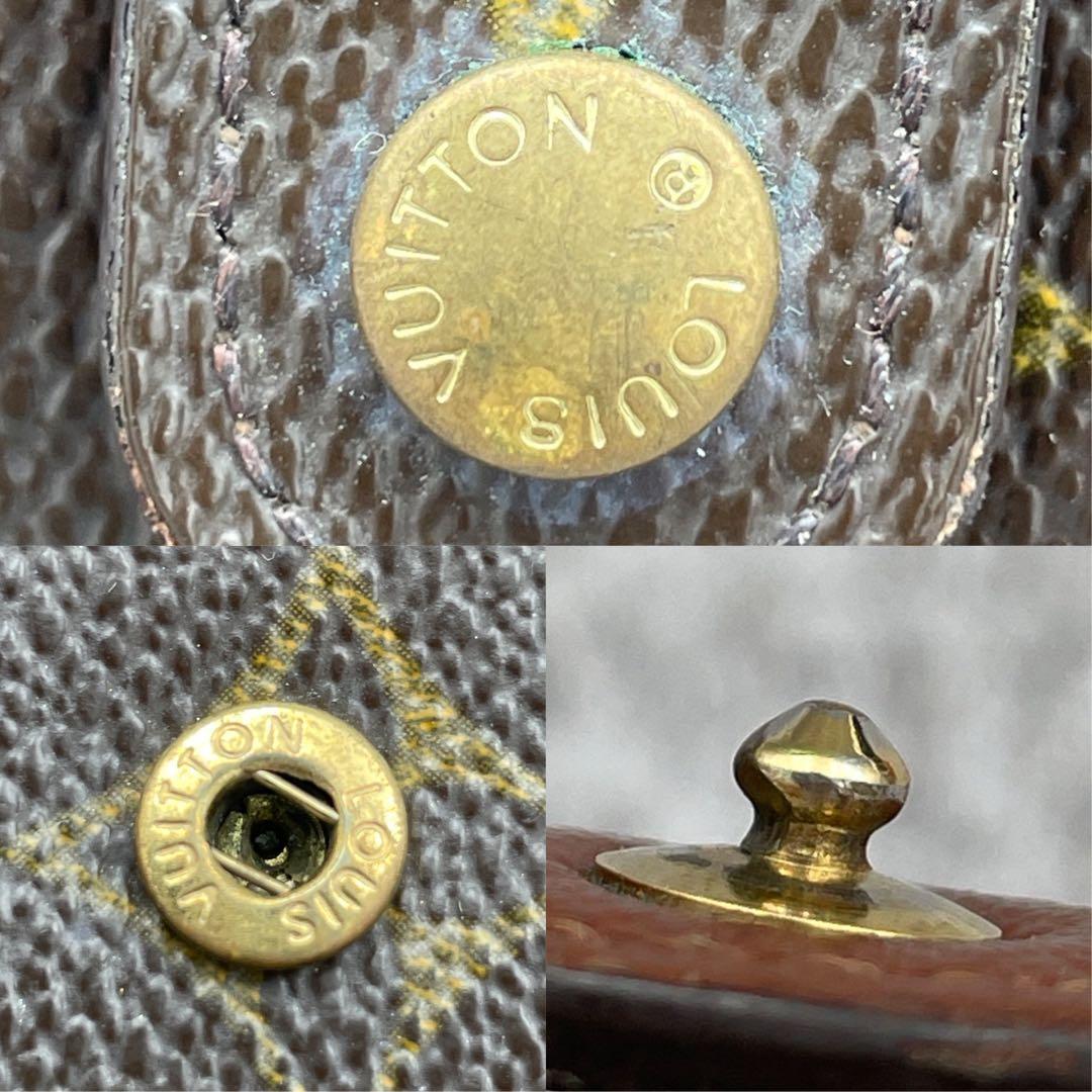 【美品】ルイヴィトン 折り財布 ラウンドファスナー モノグラム