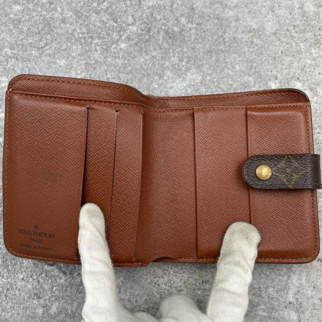 【美品】ルイヴィトン 折り財布 ラウンドファスナー モノグラム