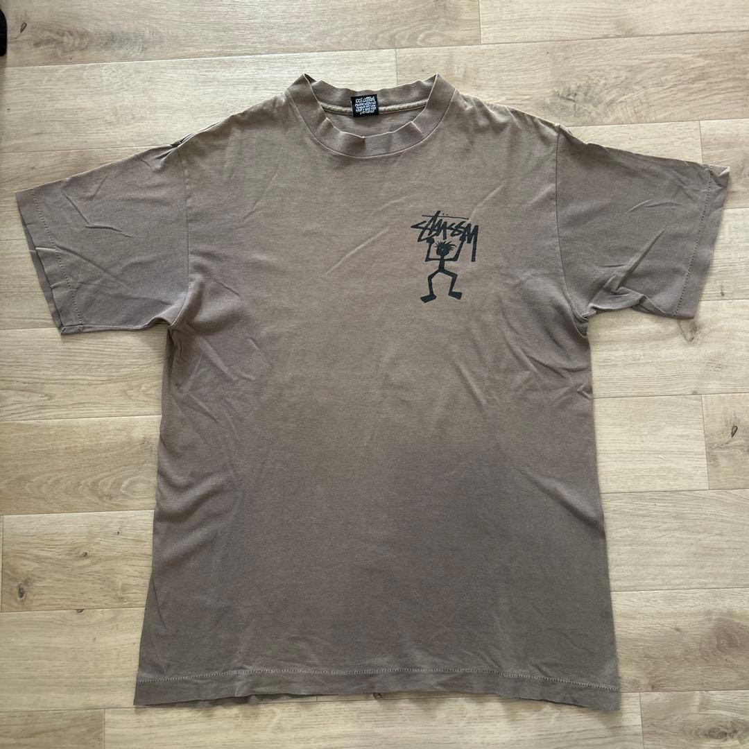 STUSSY ステューシー 80s 90s Tシャツ スティックマン
