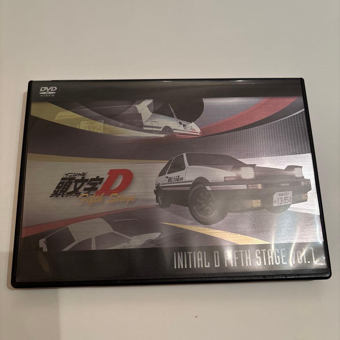 頭文字D FIfth Stage Vol.1〜6 DVD