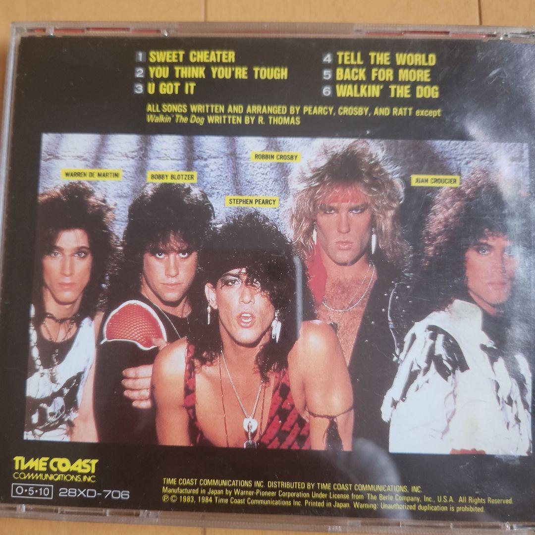 RATT CD ミニアルバム 1983年リリース