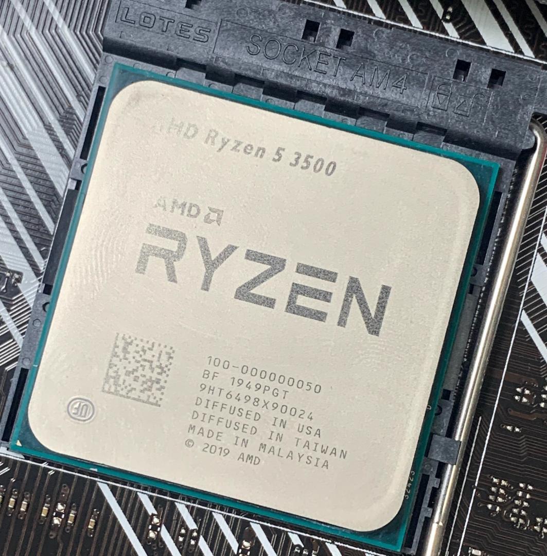 【動作確認済み】 AMD Ryzen5 3500 CPU AM4 ⑥