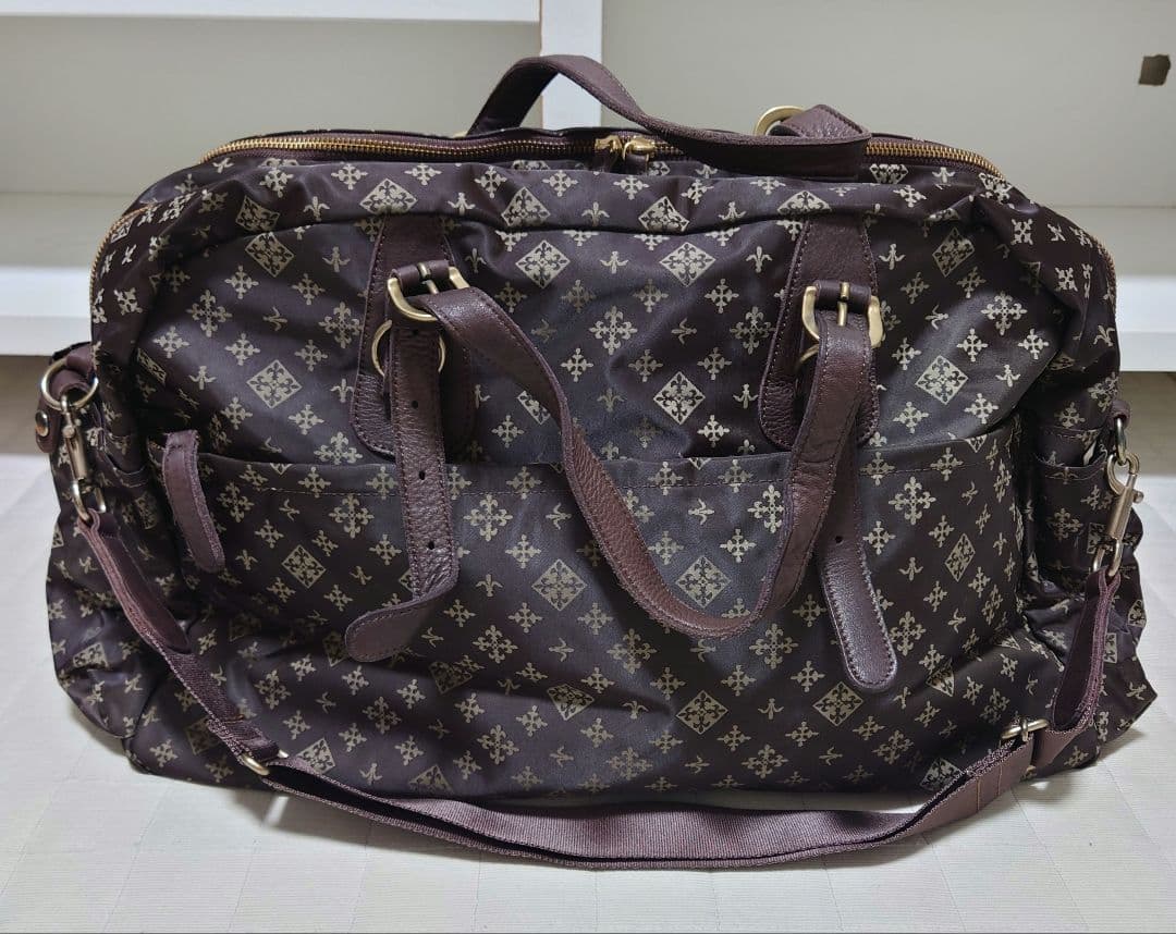 未使用保管品✨ラシット 大容量 2way ショルダー ボストンバッグ モノグラム