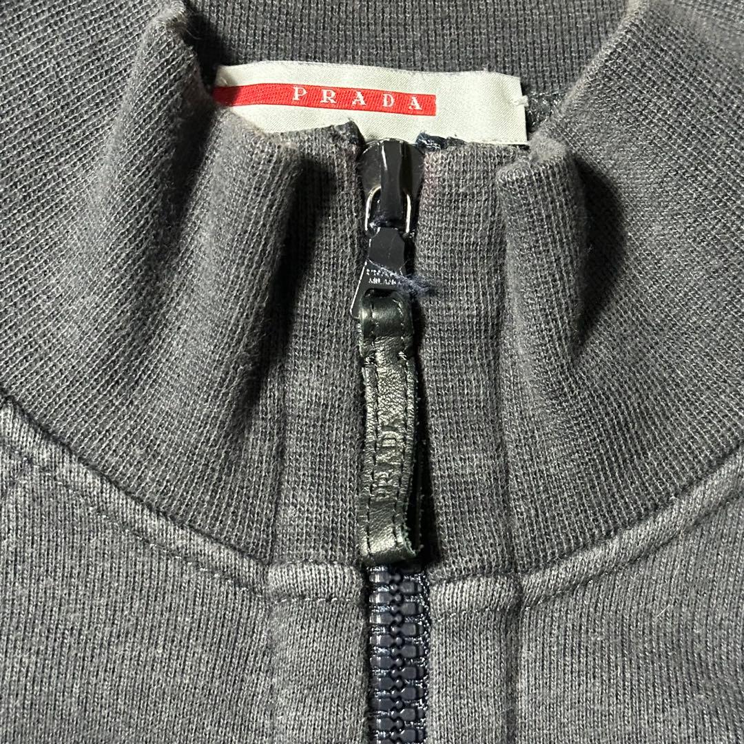 PRADA SPORT コットンメッシュブルゾン S riri