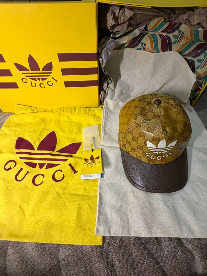 GUCCI アディダス コラボ キャップ 本日限定価格