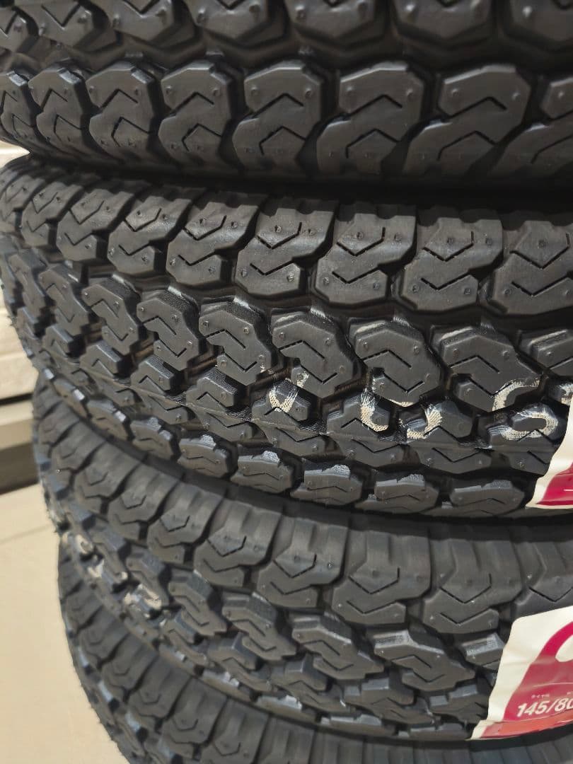 2026年製造 ダンロップ グラントレック TG4 145/80R12　4WD