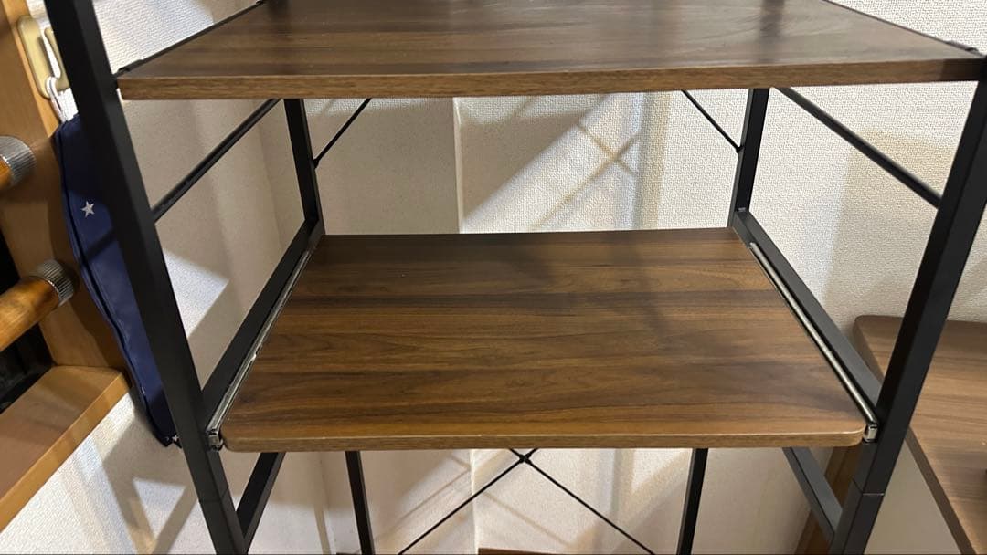 キッチンラック 木製・金属製 170cm 奥行き45cm