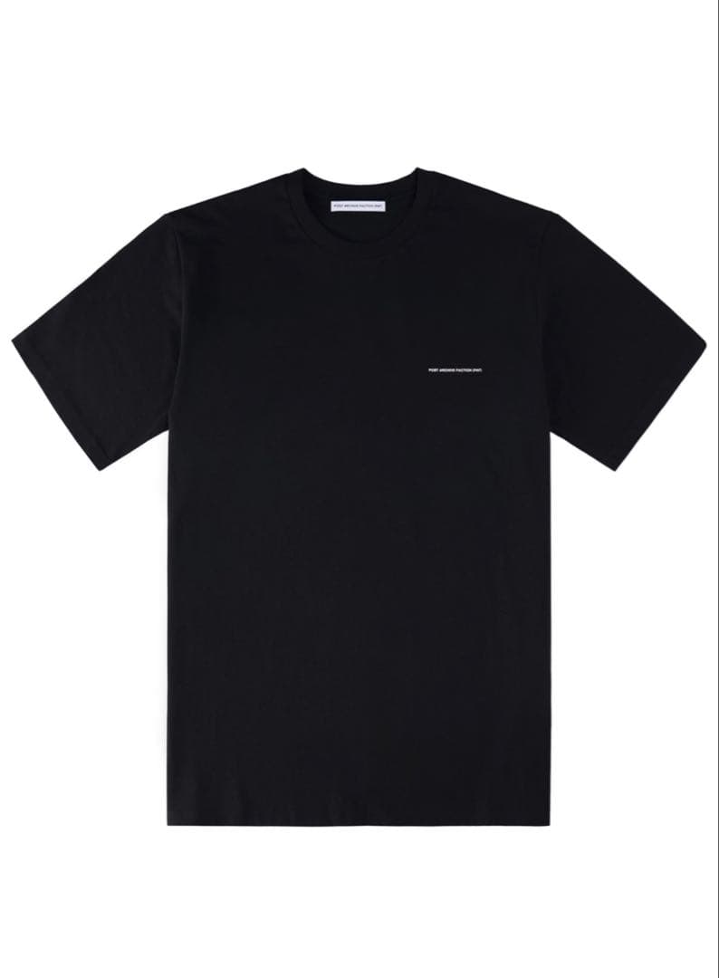 POST ARCHIVE FACTION （PAF） 蝶々 Tシャツ 黒 S