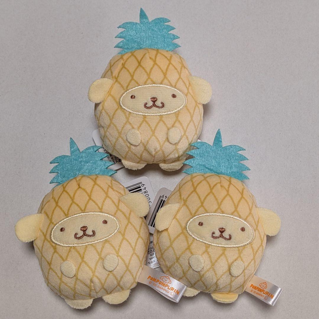 サンリオ　まとめ売り　フルーツ着ぐるみマスコット　〜パイン〜　5種類 24点