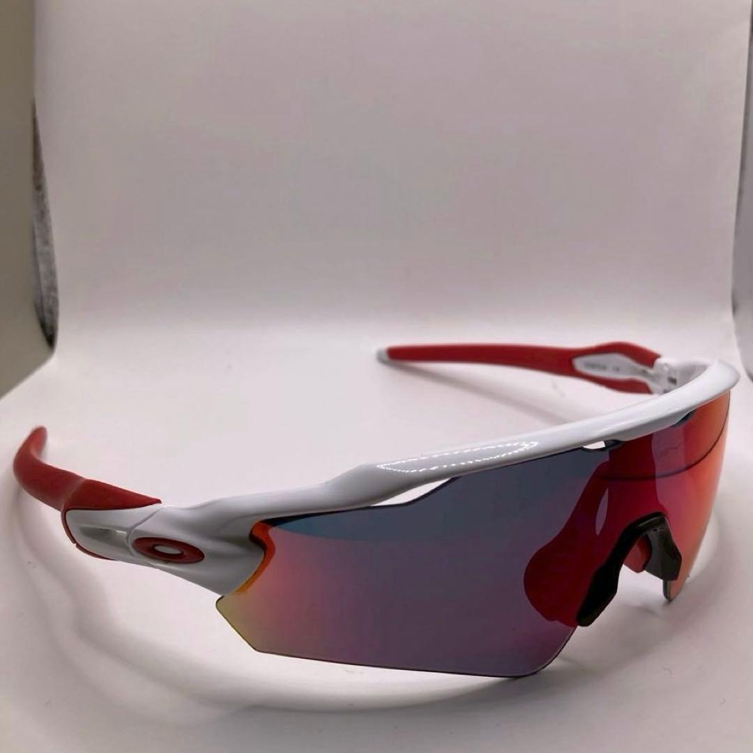 希少　OAKLEY オークリー レーダー　EV サングラス　ゴルフ　赤　白