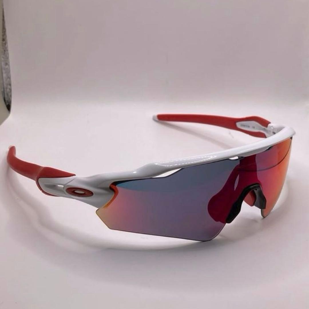 希少　OAKLEY オークリー レーダー　EV サングラス　ゴルフ　赤　白