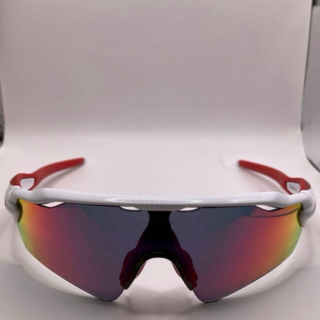 希少　OAKLEY オークリー レーダー　EV サングラス　ゴルフ　赤　白