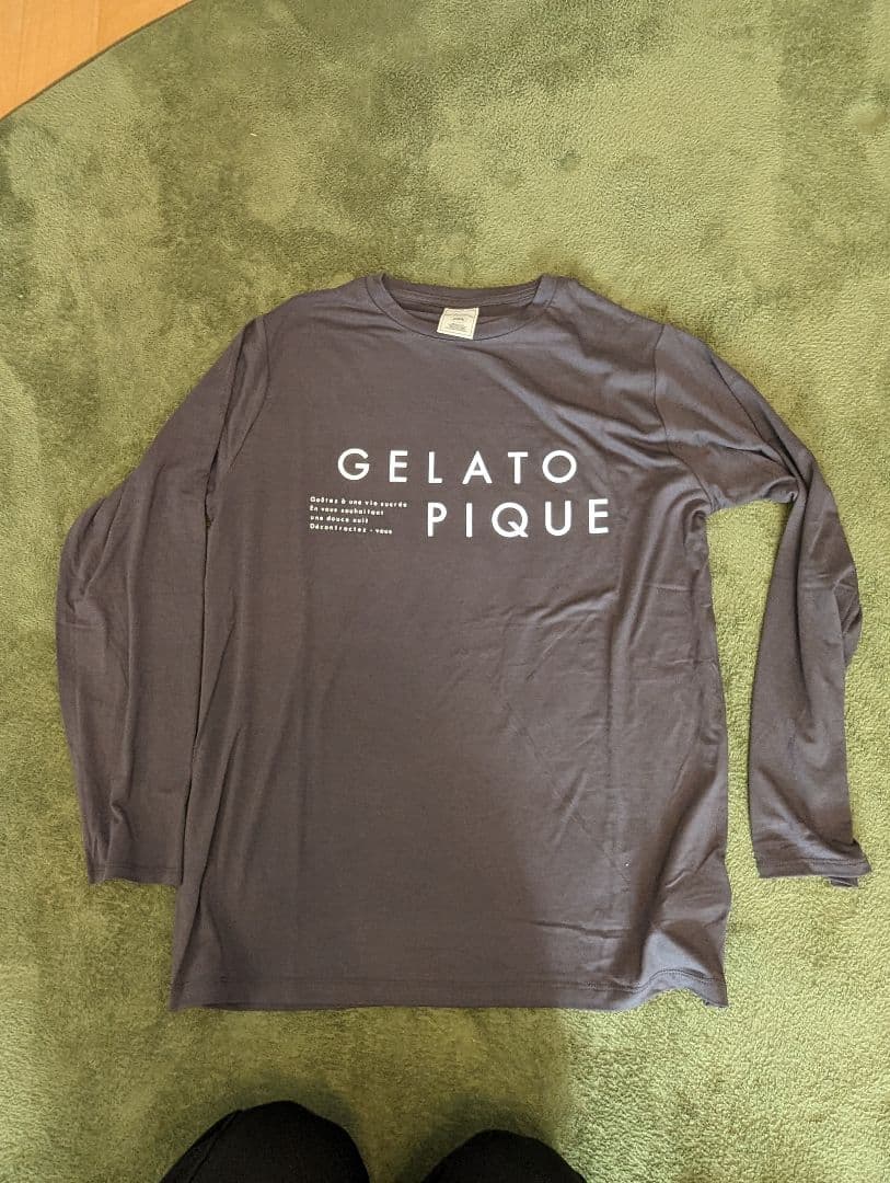GELATO PIQUE ルームウェアセット ダークグレー