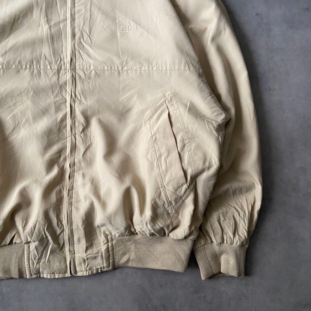 90s BALENCIAGA リバーシブルブルゾン ロゴ刺繍 ビンテージCE27