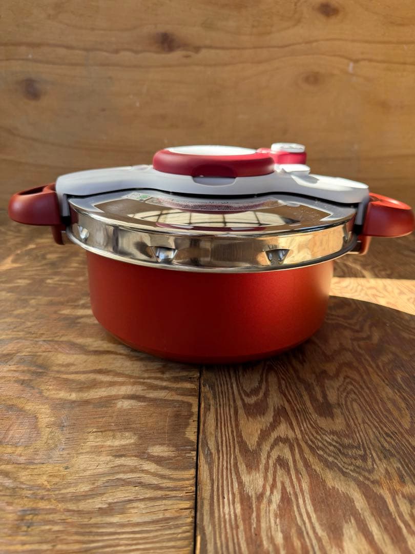T-fal ティファール圧力鍋 クリプソ ミニット デュオ ルージュ 5L