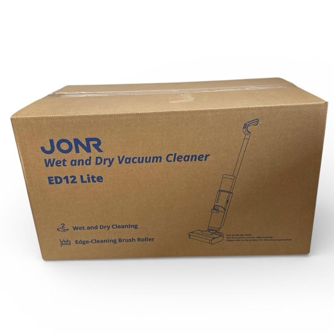 水拭き掃除機 JONR ED12 Lite　吸引　水洗い　拭き取り3in1 軽量