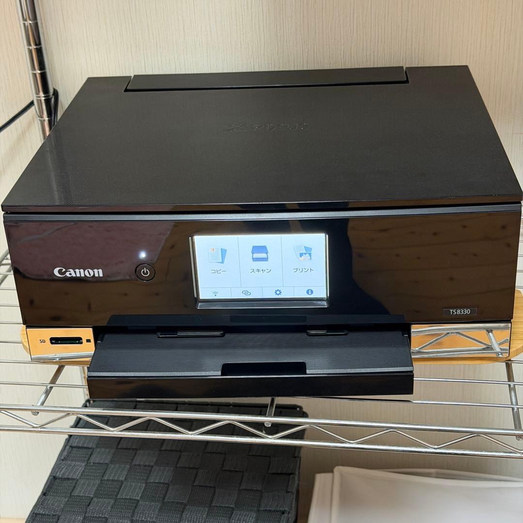 総枚数857枚 Canon TS8330 BK プリンター
