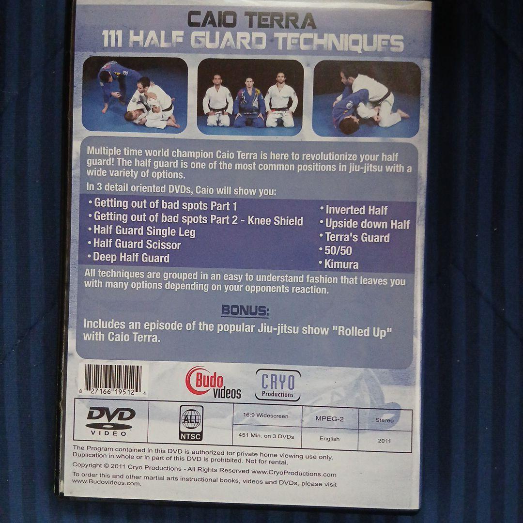 カイオテハハーフガード111柔術DVD 3枚組