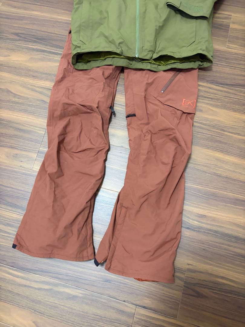 バートン [ak] ゴアテックス スノーボード ウェア 上下 セット メンズ S