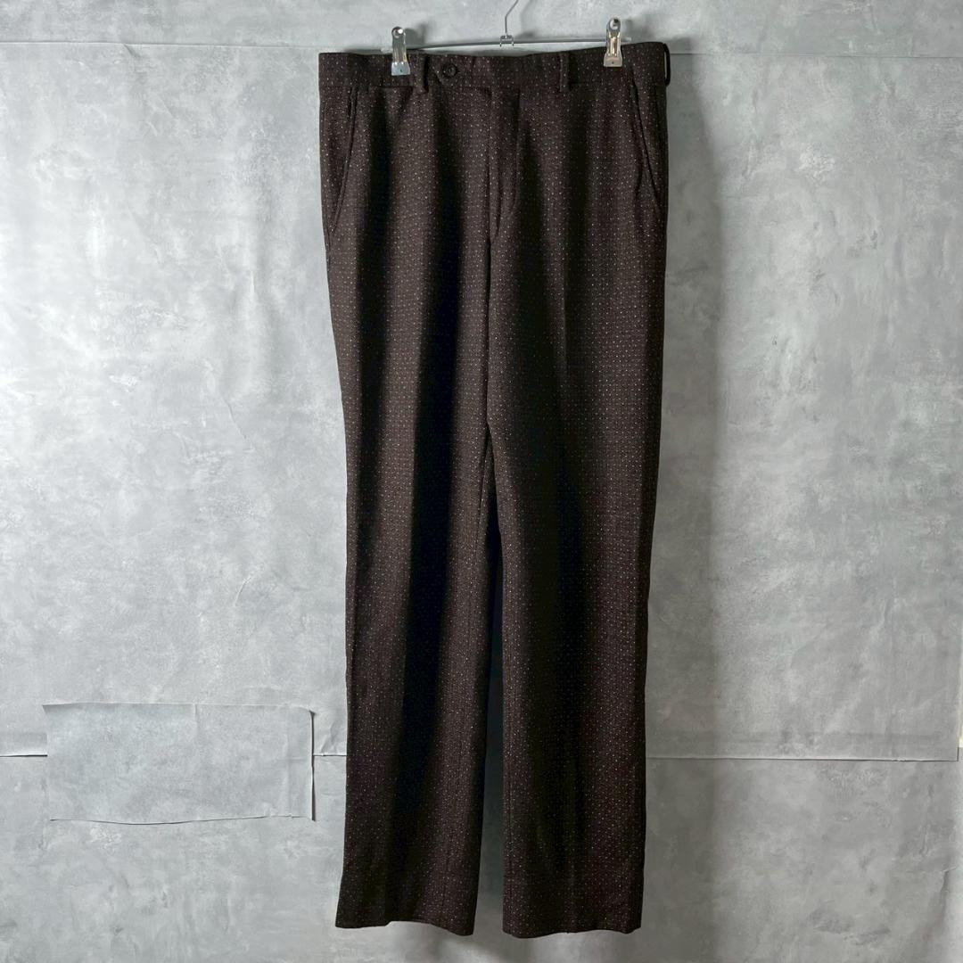 ETRO ドット柄 イタリア製 ウール ツイード セットアップ スーツ N678