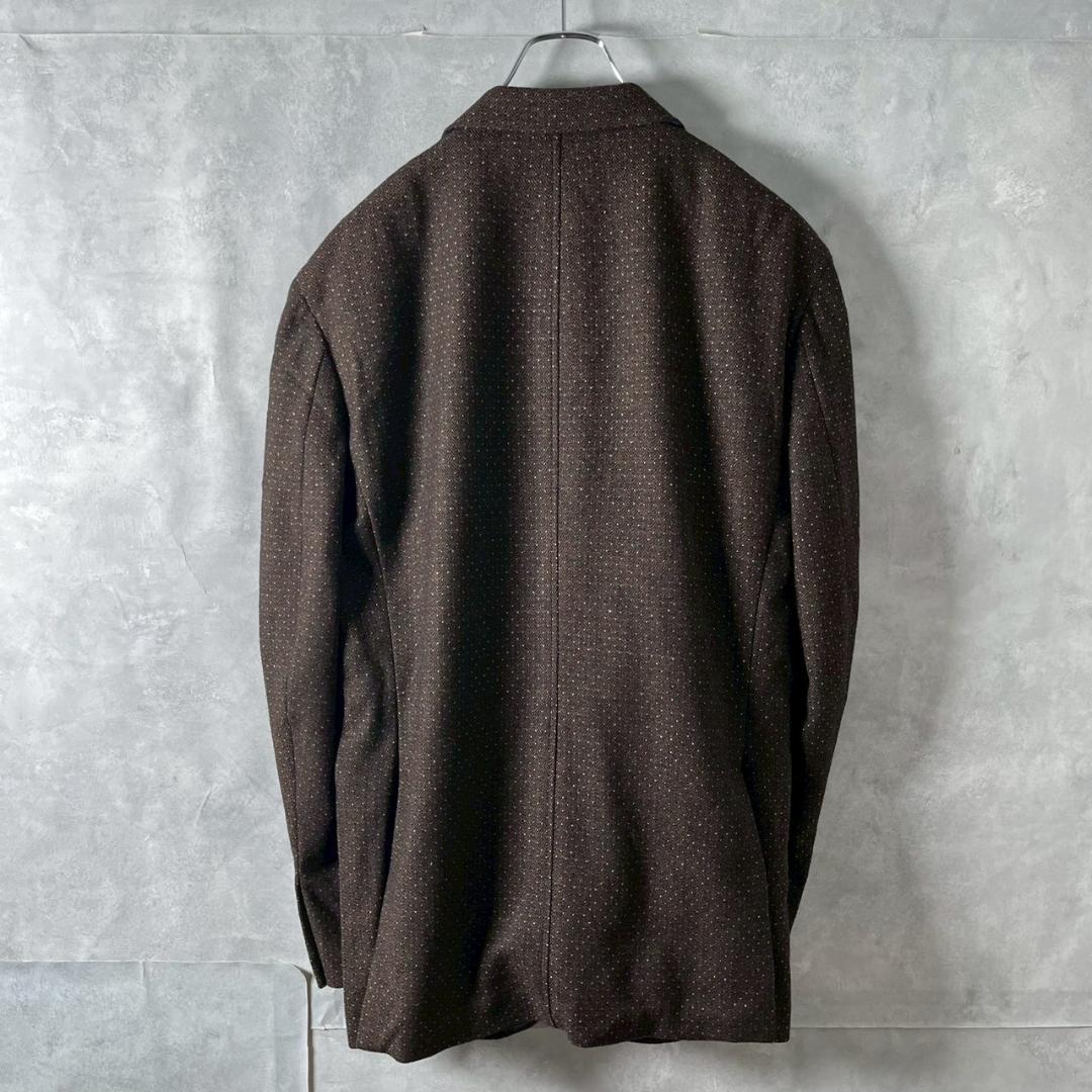 ETRO ドット柄 イタリア製 ウール ツイード セットアップ スーツ N678