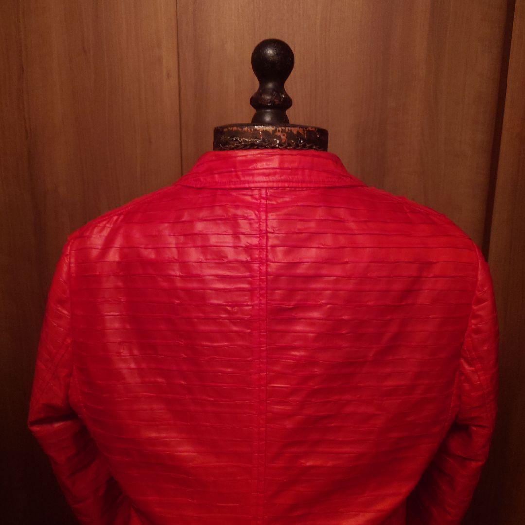 EMPORIOARMANI52エンポリオアルマーニ52赤いテーラードジャケット