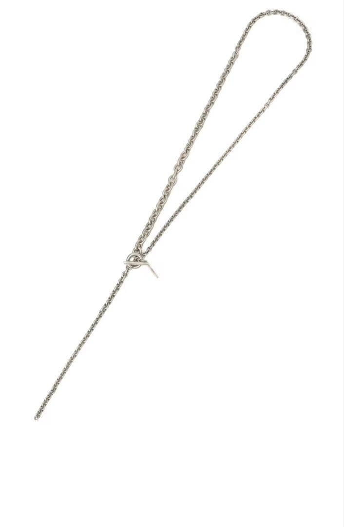 アクセサリー S'YTE BRASS CHAIN ROSARY NECKLACE