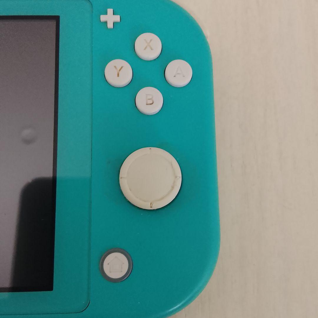 Nintendo Switch Lite ターコイズ　画面に線あり