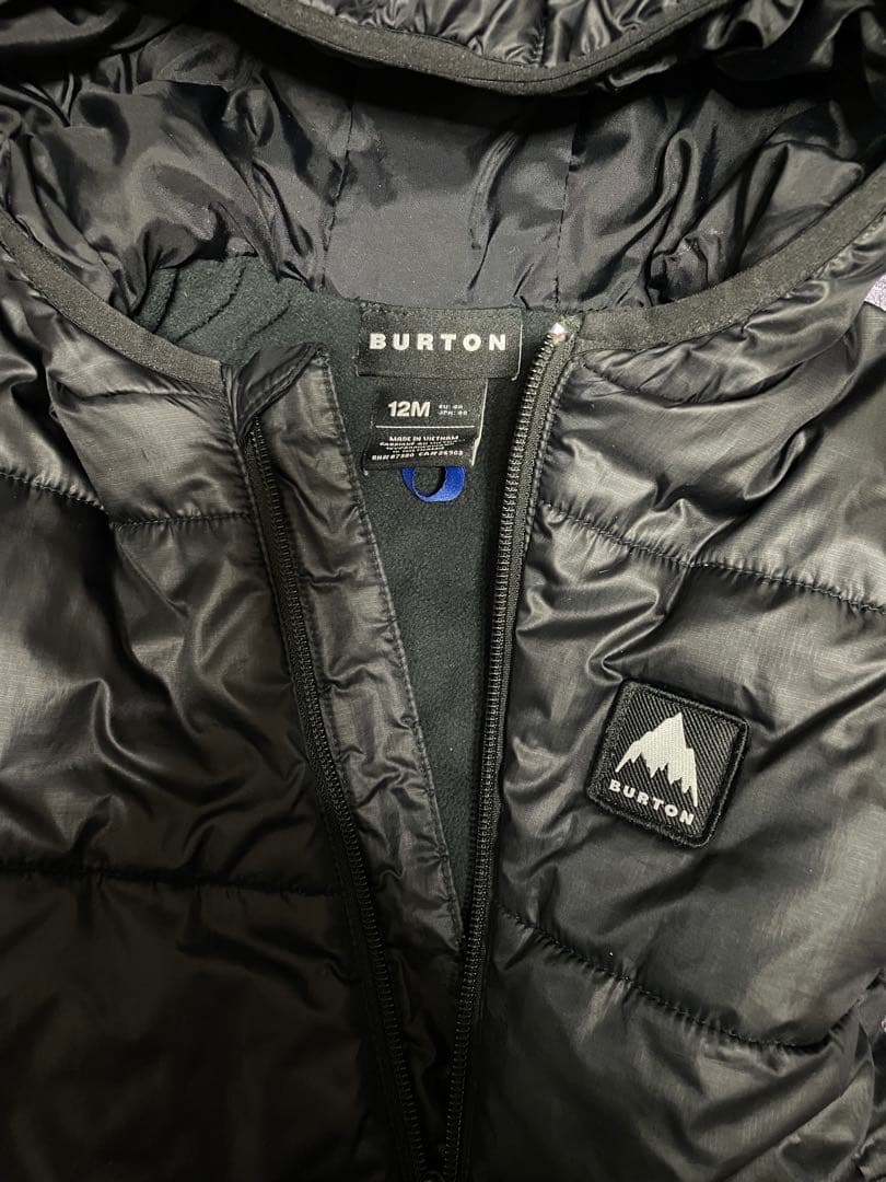 ベビーBURTONブラック 12M