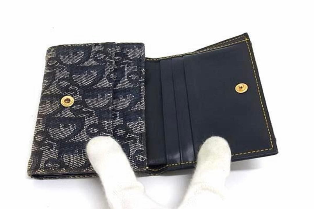 き*き様 【極美品】Dior 財布 三つ折り　コンパクトウォレット ミニ財布