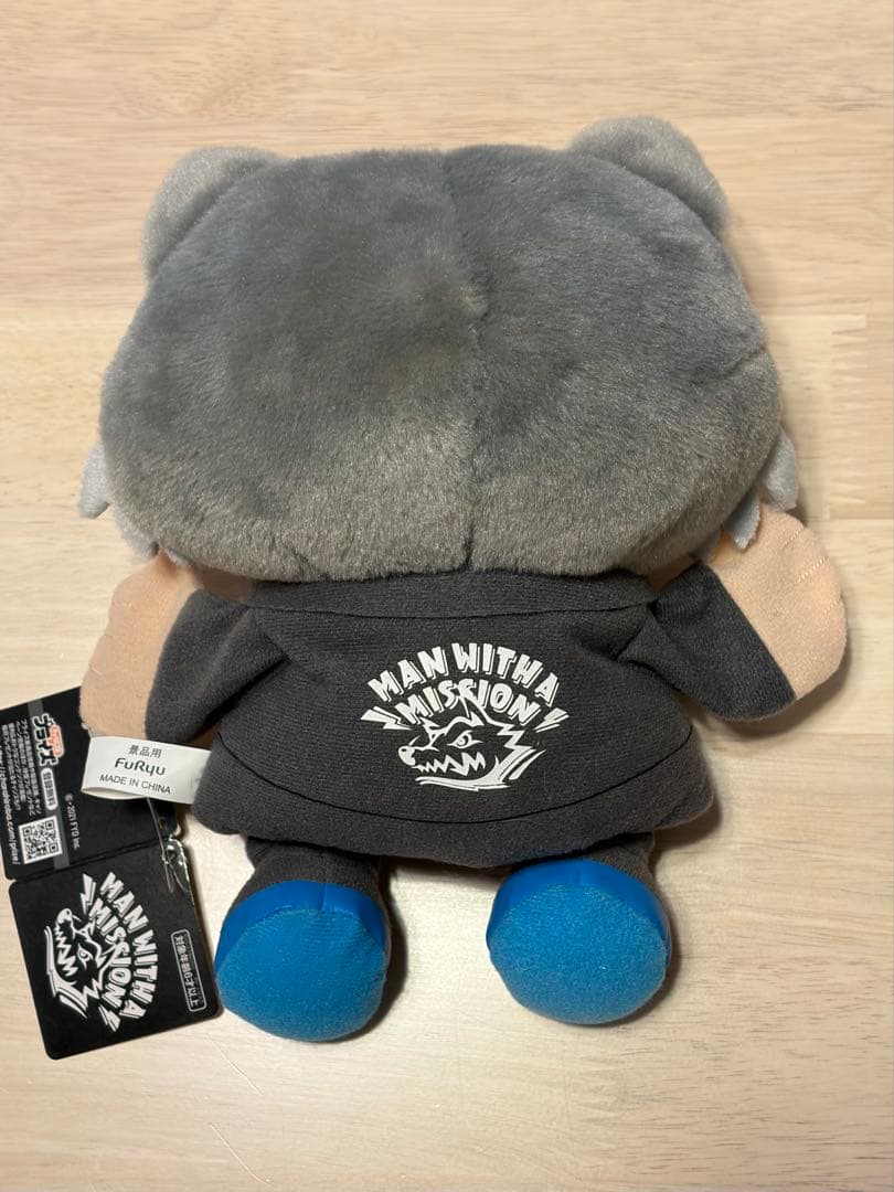 MAN WITH A MISSION　マンウィズ　ぬいぐるみ　パペット5体セット