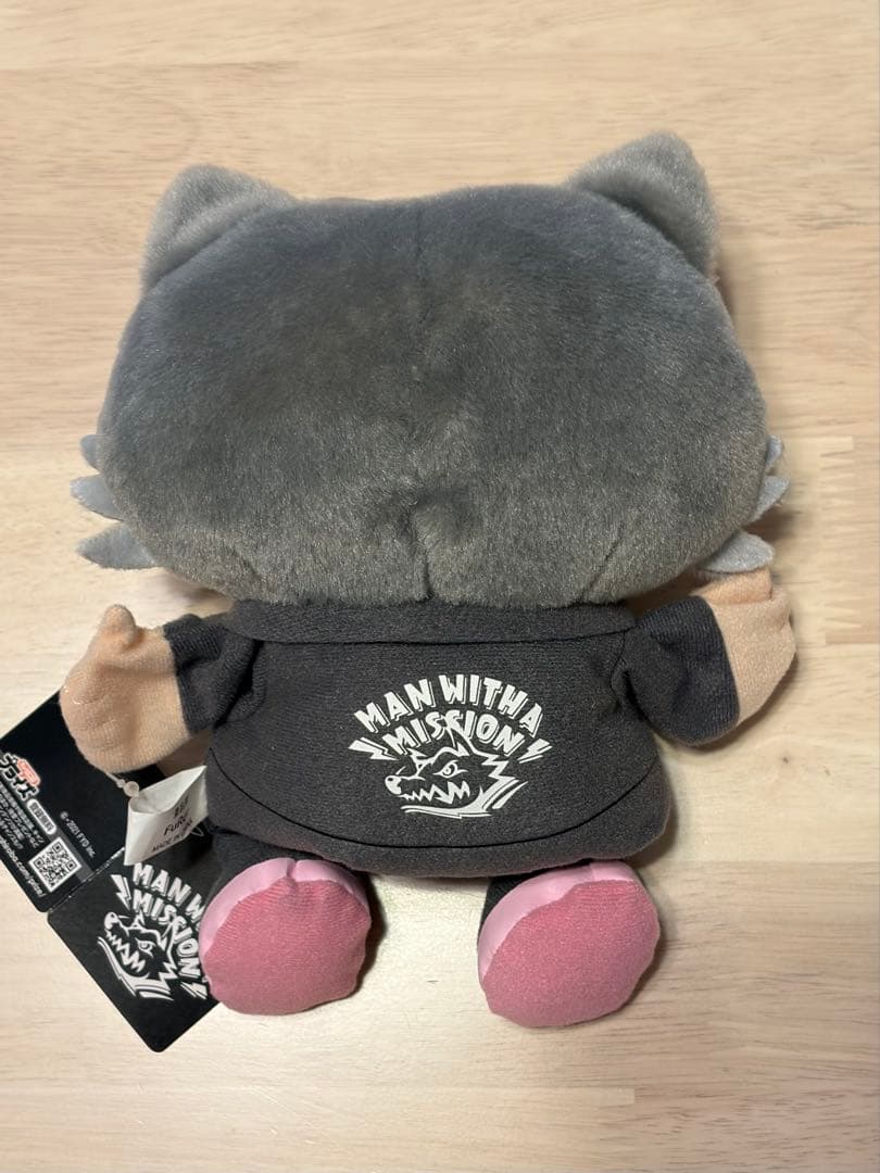 MAN WITH A MISSION　マンウィズ　ぬいぐるみ　パペット5体セット