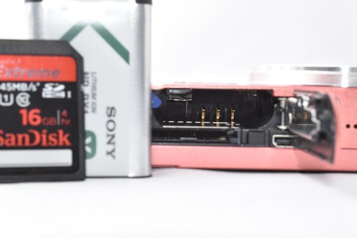 【ケース付き】ソニー SONY Cyber-shot DSC-WX350 ピンク