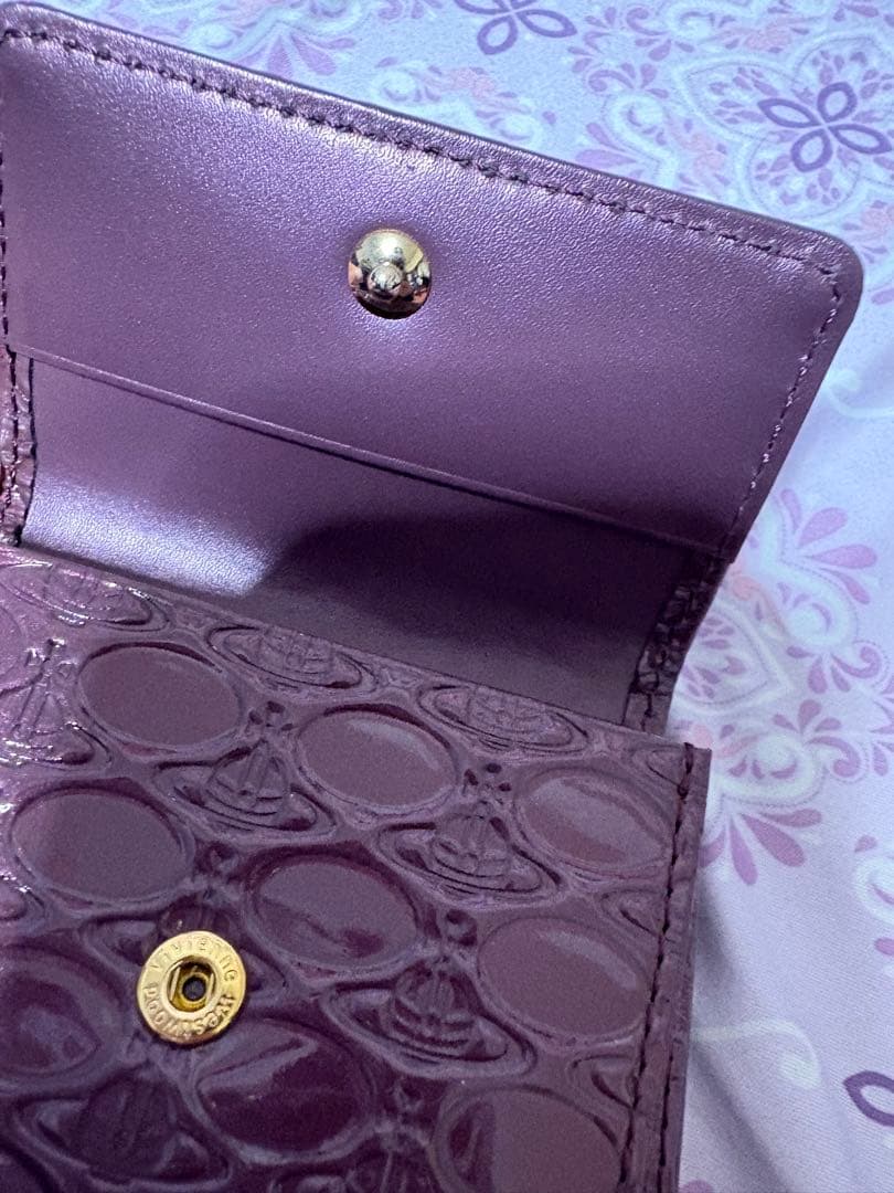 Vivienne Westwood 三つ折り財布 ボルドー ヴィヴィアン