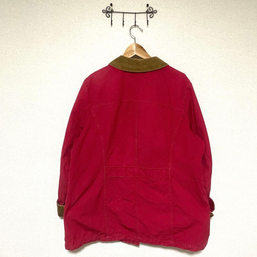好色　l.l.bean エルエルビーン　ハンティングジャケット　レッド　XL