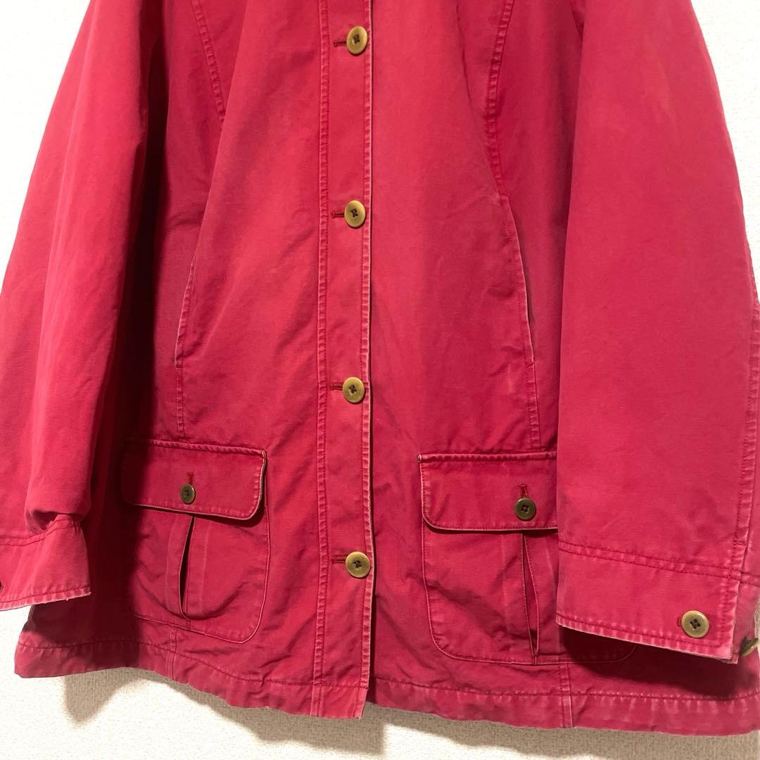 好色　l.l.bean エルエルビーン　ハンティングジャケット　レッド　XL