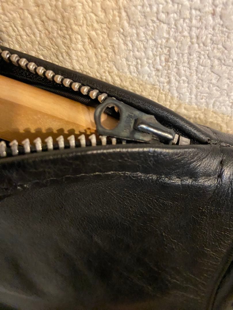 Schott USA レザー半袖サイズＭ