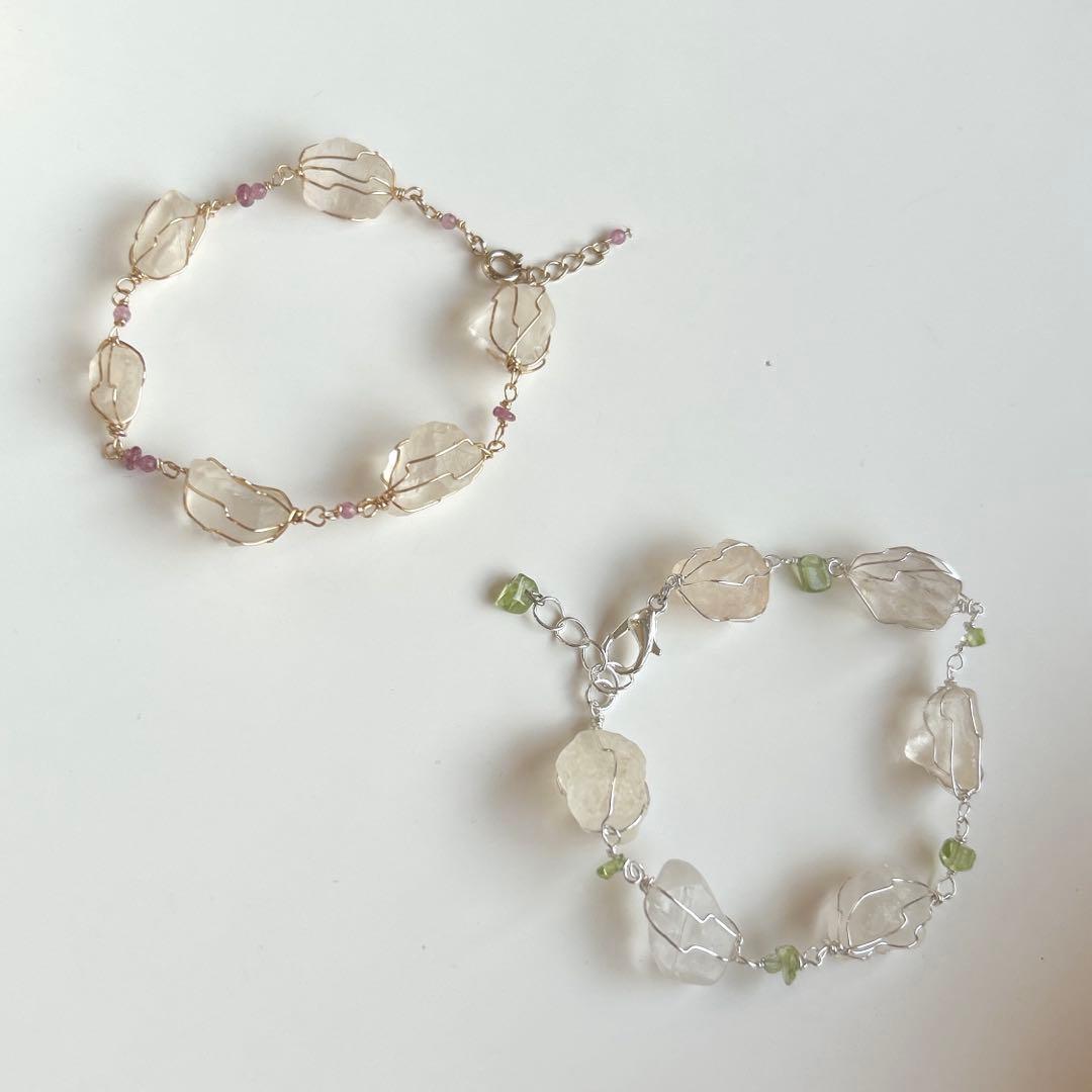 オーダー品☆インカクリスタル　ブレス