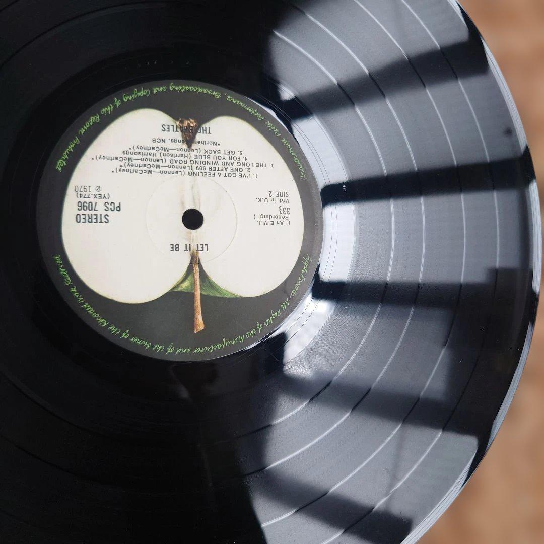 UK盤The Beatles LET IT BE