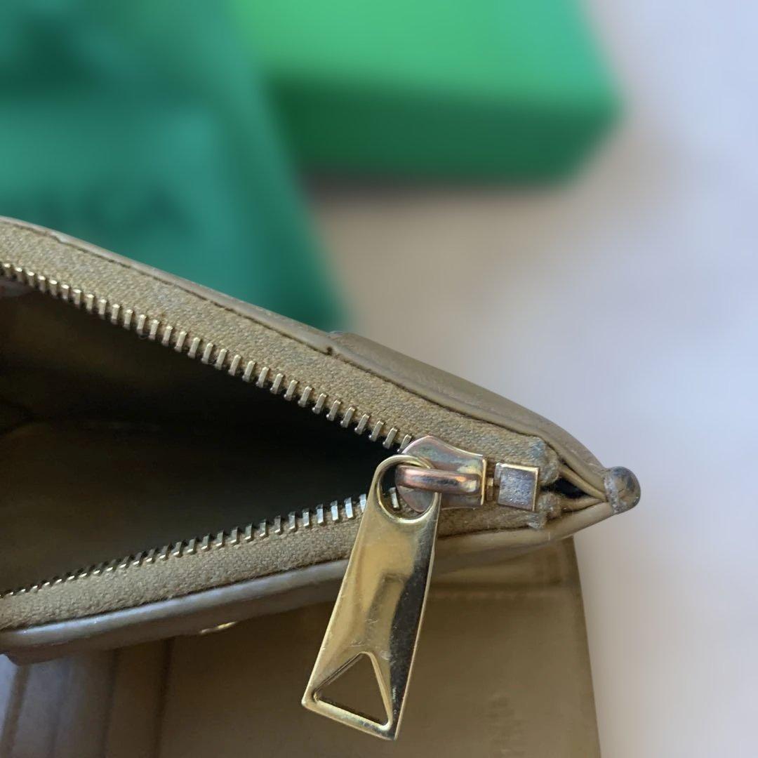 Bottega Veneta 二つ折り財布 キャメル　保存袋箱付