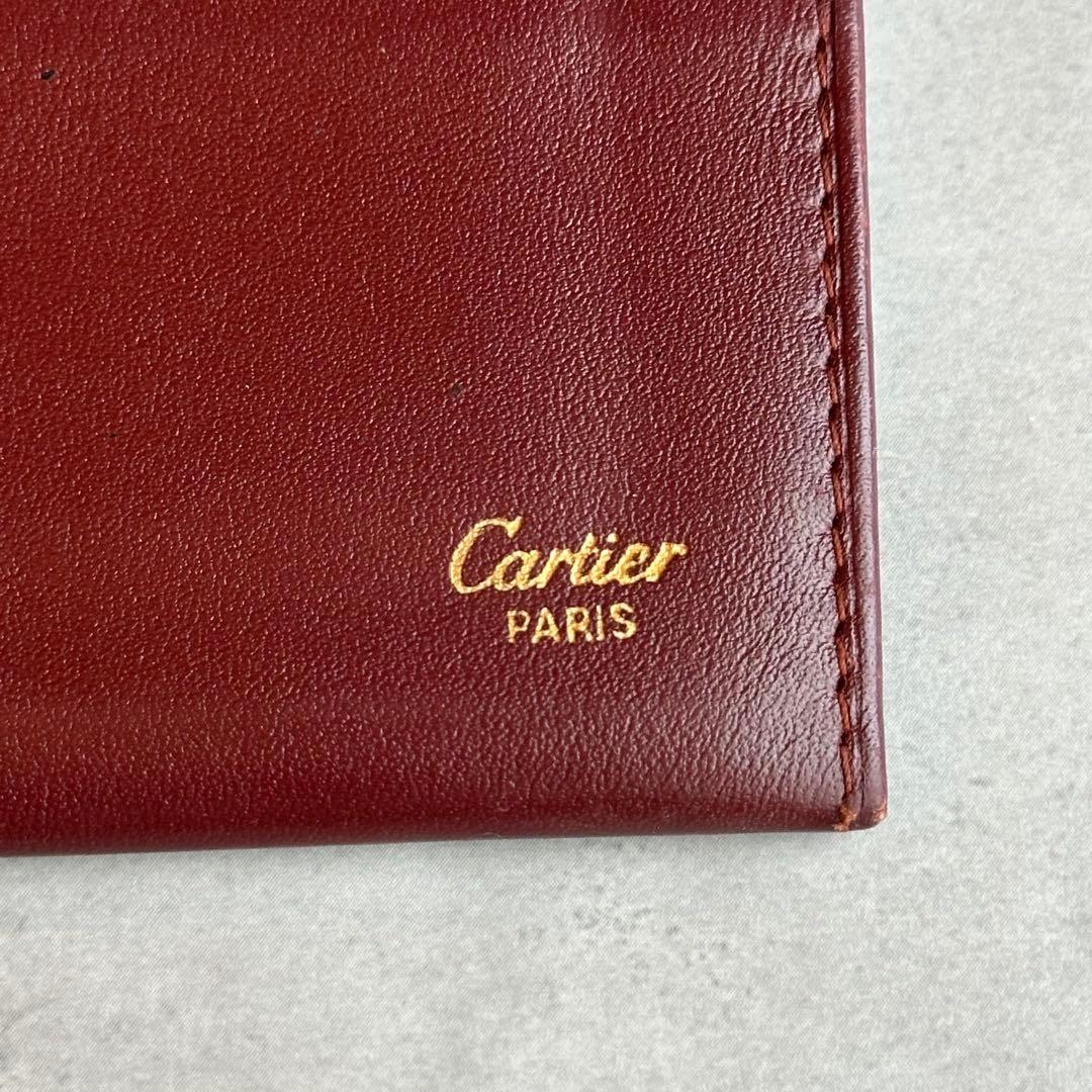 Cartier マストライン　名刺入れ　パスケース　IDケース　定期入れ