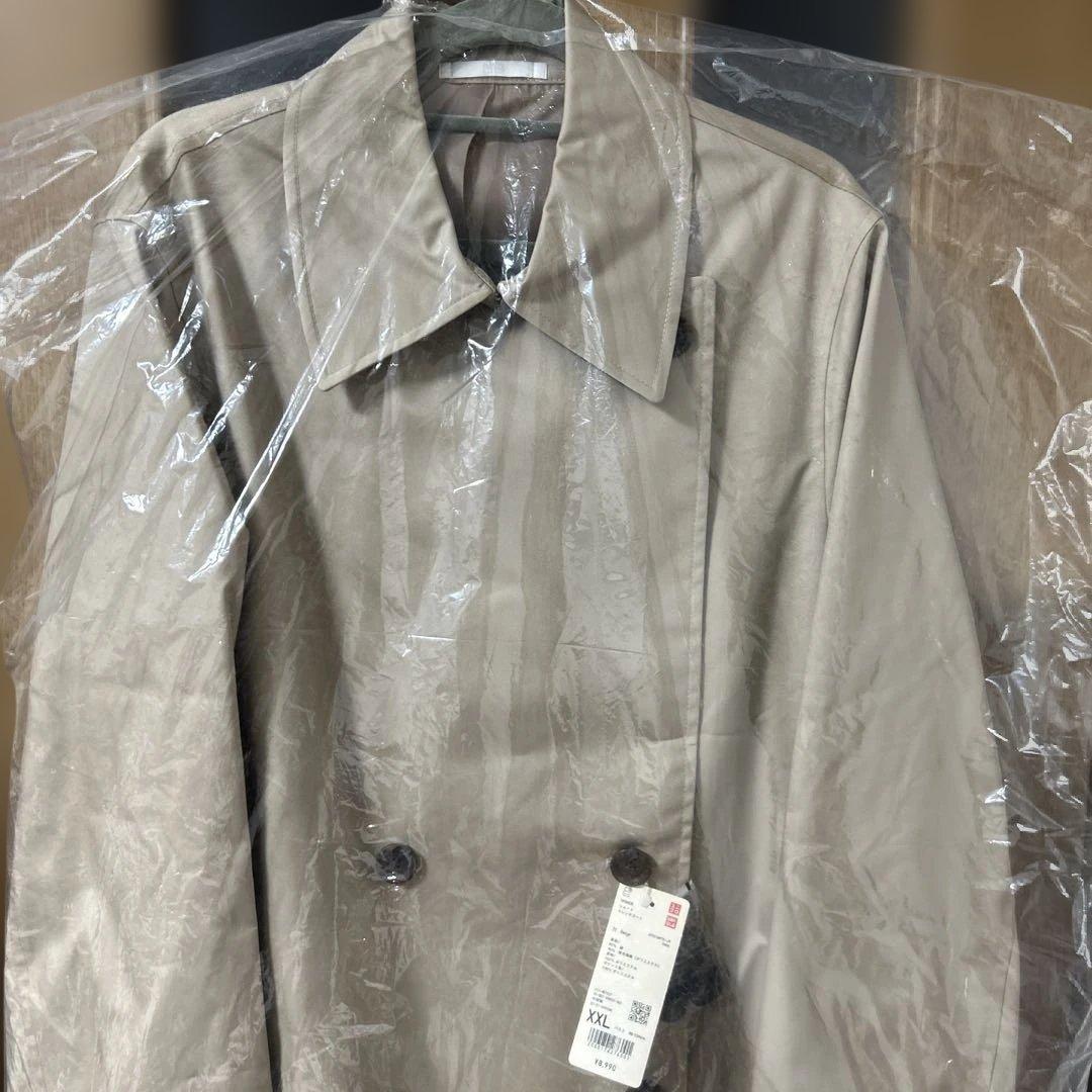 新品未使用　ユニクロ　トレンチコート　XXL
