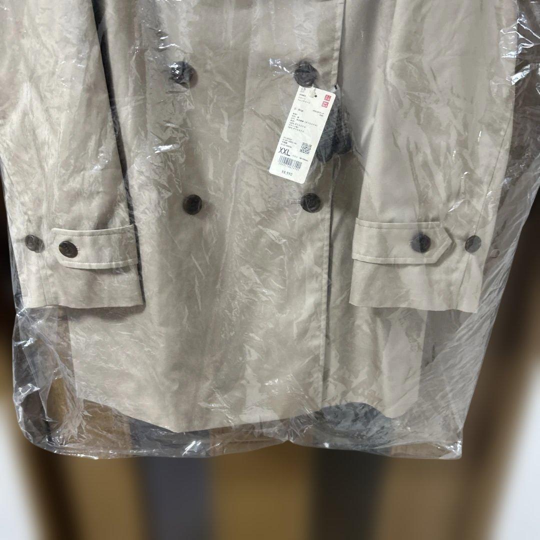 新品未使用　ユニクロ　トレンチコート　XXL