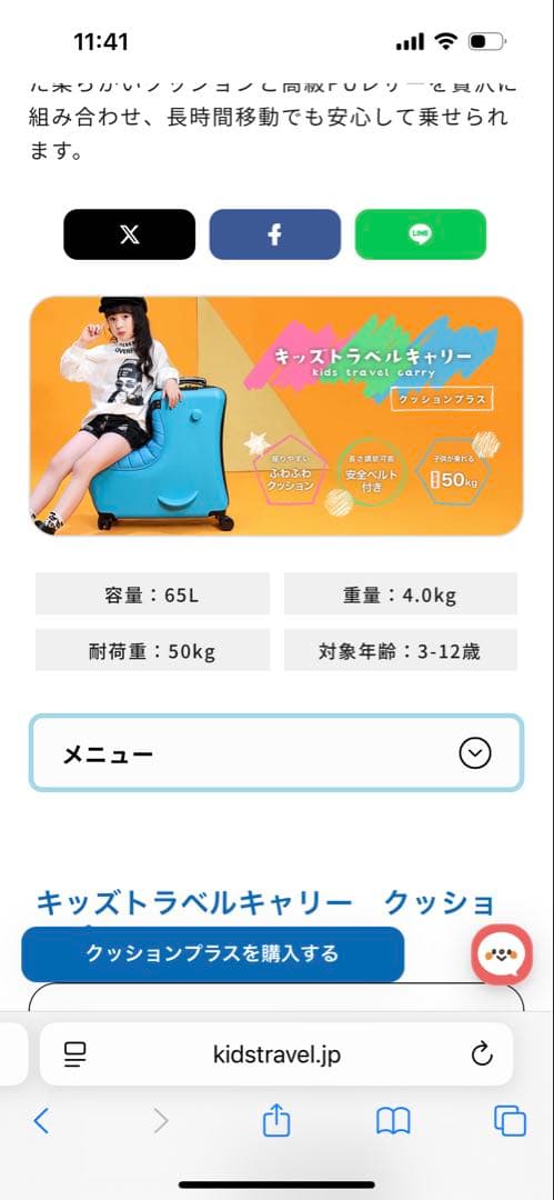 【できたら引取希望】ノリッコ　プレミアムシートタイプ